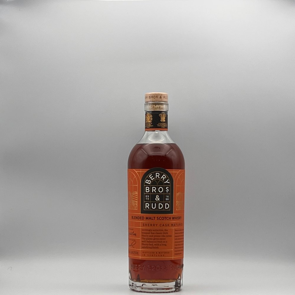 BERRY BROS. & RUDD SHERRY CASK BLENDED MALT SCOTCH WHISKY